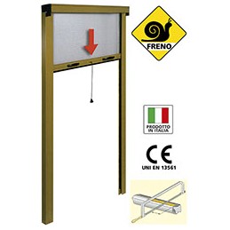 Zanzariera Estensibile con Telaio Alluminio IRS 90X70H CM