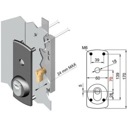 Duplicato chiave per defender magnetico DISEC KM0P85 - Matteoda La